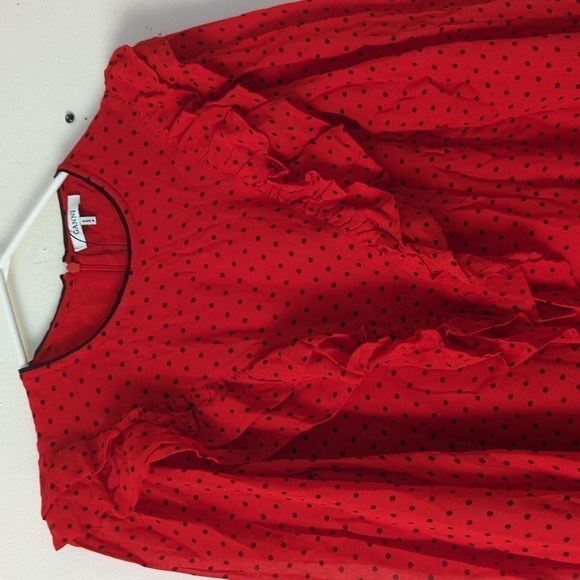 HP. Ganni Polkadot Dress - Picture 4 of 12